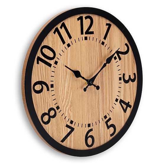 Holzwanduhr Loft ABBAS 35 cm