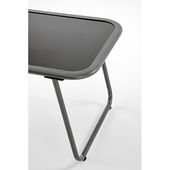 HUDSON, Garten-Set (Sofa, 2x Sessel, Tisch), grau / braun (1p=1Set)