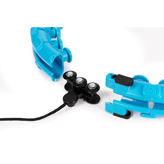 Hula-Hoop mit Massageelement und Zusatzgewicht für Fitnessübungen