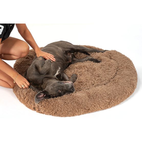 HUNDE- UND KATZENBETT PJ-011 BRAUN L
