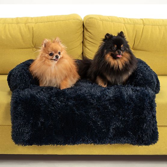 HUNDEBETT FÜR DAS SOFA PJ-020 DUNKELBLAU S