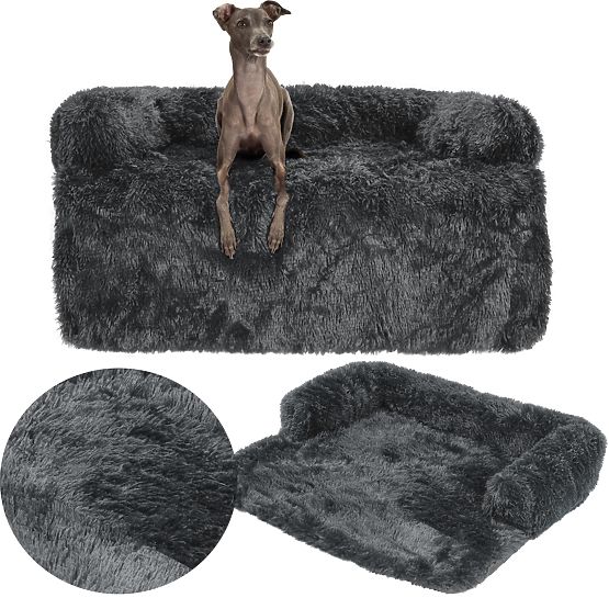 HUNDEBETT FÜR SOFA PJ-025 DUNKELGRAU M