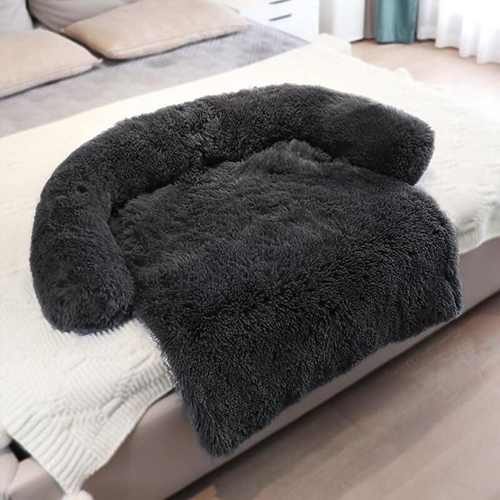 HUNDEBETT FÜR SOFA PJ-027 DUNKELGRAU XL