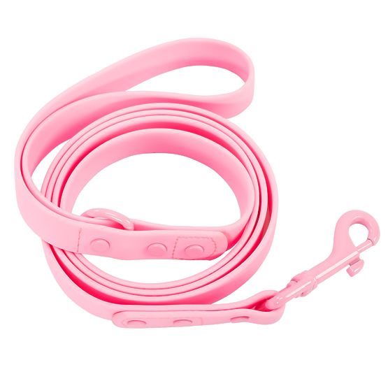 Hundeleine und Halsband PJ-076 rosa L