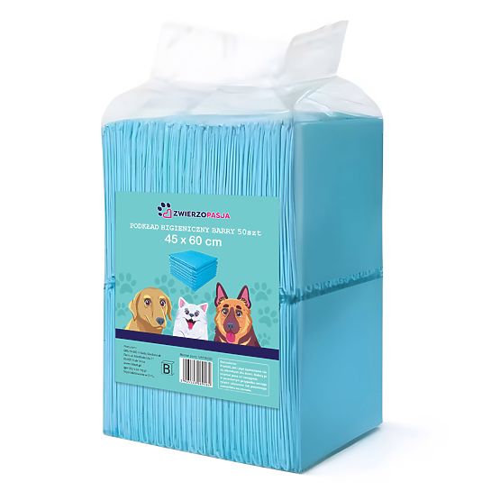 Hygienische Unterlagen für Tiere BARRY 50 Stk.