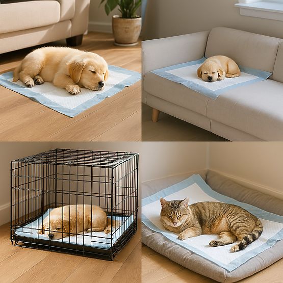 Hygienische Unterlagen für Tiere BARRY 60x90 100 Stk