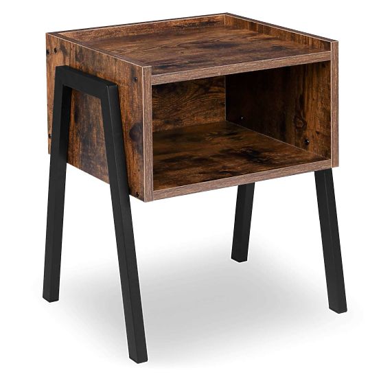 Industrieller Loft-Schrank Skive Rustic antike Eiche