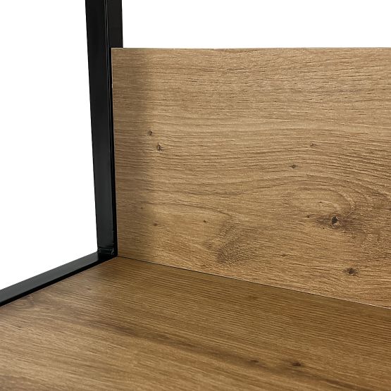 INDUSTRIELLES REGAL 400 SCHWARZ/EICHE ARTISAN