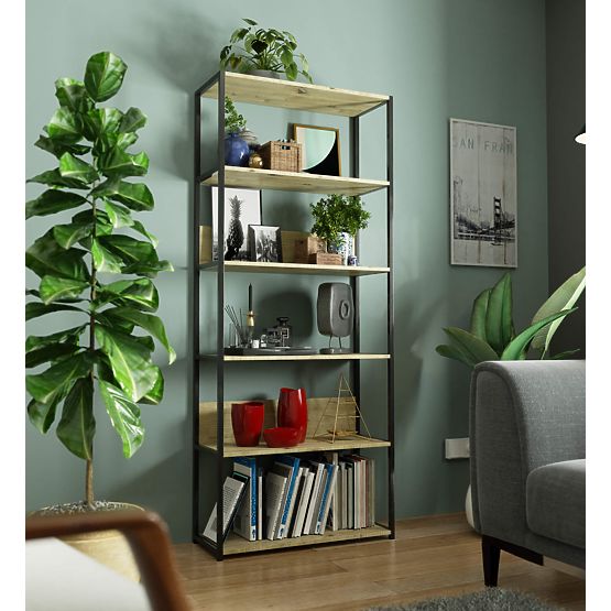 INDUSTRIELLES REGAL 800 SCHWARZ/EICHE ARTISAN