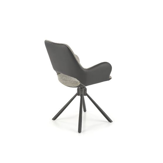 K494 Stuhl grau / schwarz (1p=2Stk)