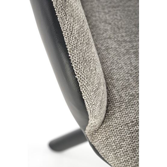 K494 Stuhl grau / schwarz (1p=2Stk)