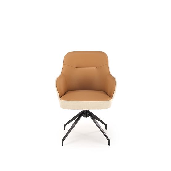 K527 Stuhl braun / beige (1p=2Stk)