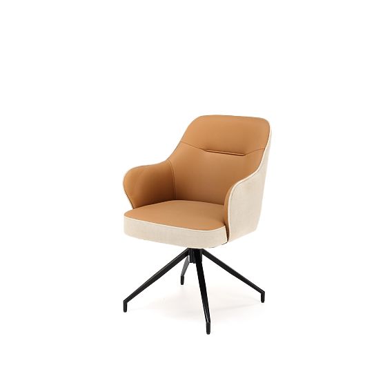 K527 Stuhl braun / beige (1p=2Stk)
