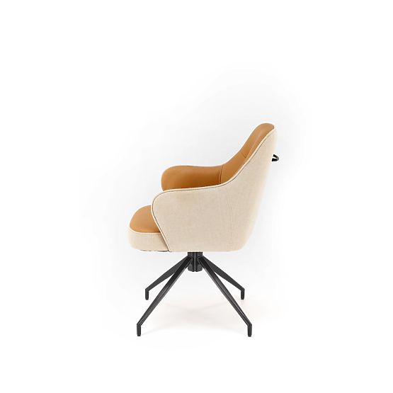 K527 Stuhl braun / beige (1p=2Stk)