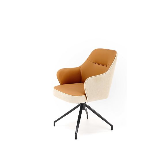 K527 Stuhl braun / beige (1p=2Stk)