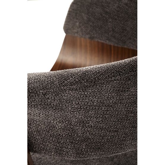 K545 Stuhl grau / nussbaum (1p=1 Stk)