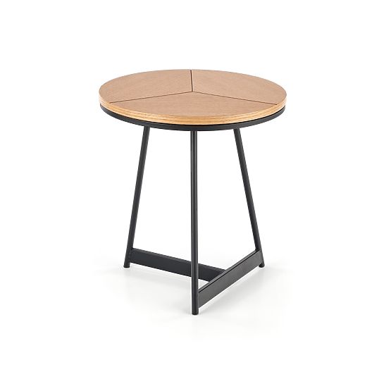 KARIDA-S Konferenztisch Eiche natur/schwarz (1p=1 Stk)