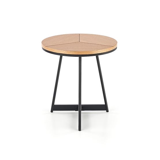 KARIDA-S Konferenztisch Eiche natur/schwarz (1p=1 Stk)