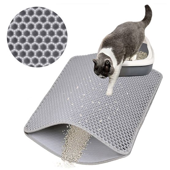 Katzenunterlage Fußmatte Catsy 40x50 cm grau