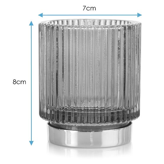 Kerzenhalter POMPEY Farbe Lila ameliahome