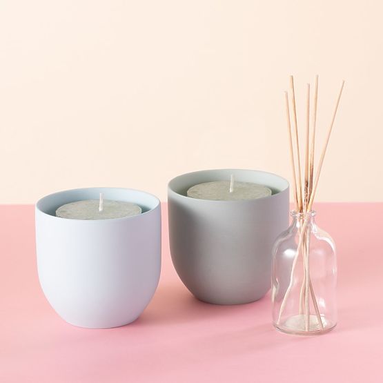 Kerzenhalter SHIRE Meeresfarbe moderner Stil für Innenräume ameliahome