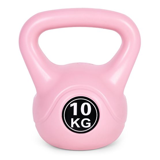 Kettlebell Hantel 10 kg für das Training rosa ModernHome