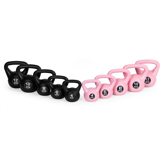 Kettlebell Hantel 10 kg für das Training rosa ModernHome