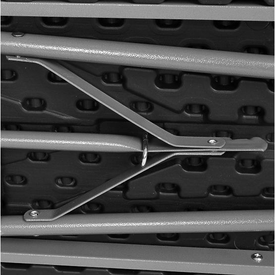 Klappbare Cateringbank 180 cm schwarz