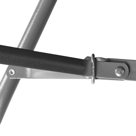 Klappbare Cateringbank 180 cm schwarz