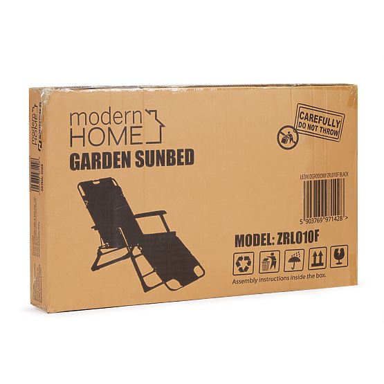 Klappbarer Garten-Strandstuhl Liegestuhl 2-in-1