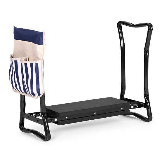 Klappbarer Kniehocker - 2-in-1 Gartenhocker - Blau