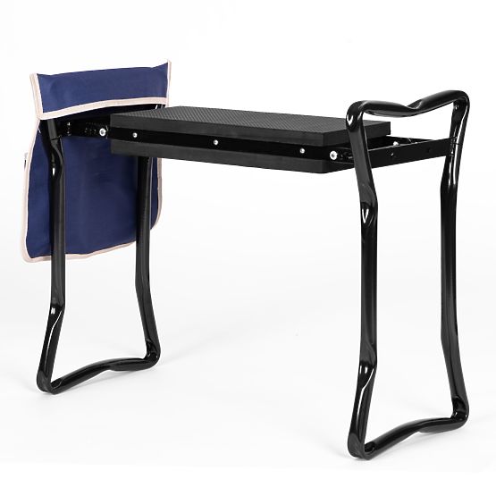 Klappbarer Kniehocker - 2-in-1 Gartenhocker - Blau