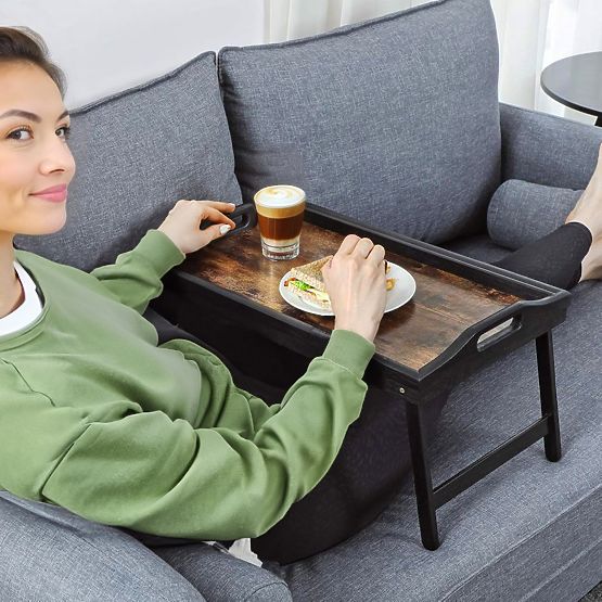 Klappbares Frühstückstablett AURELIA RUSTIC