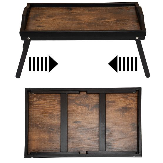 Klappbares Frühstückstablett AURELIA RUSTIC