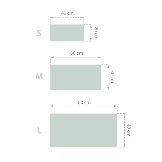 Gepolsterte Wandpaneele Klasic - Mintgrün