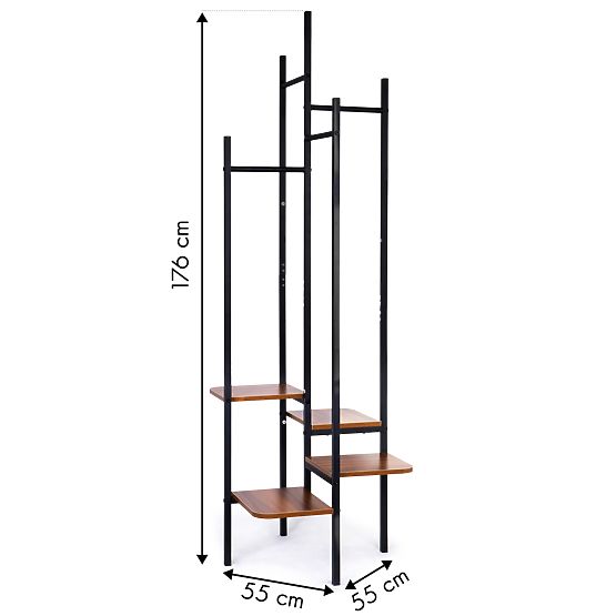 Kleiderbügel mit Regalen – Modern