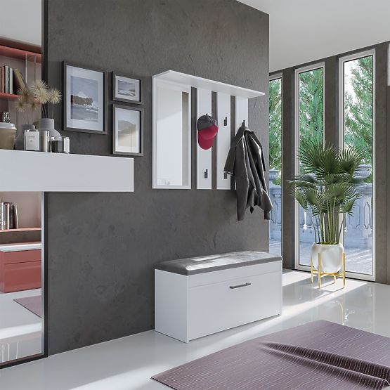 Kleiderschrank Parma PARMA WEISS