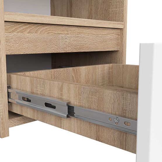 KOMMODE CL1 PK EICHE SONOMA / WEISS