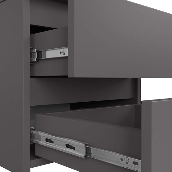 KOMMODE CL2 2SZ CLP PK GRAPHIT GRAU