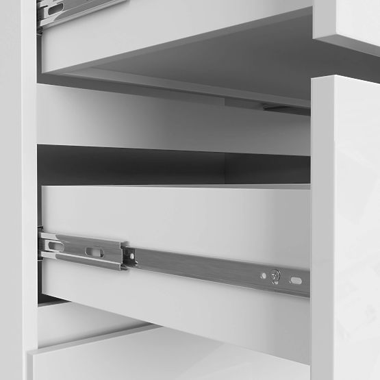 KOMMODE K140 10SZ CLP PK WEISS GLANZ