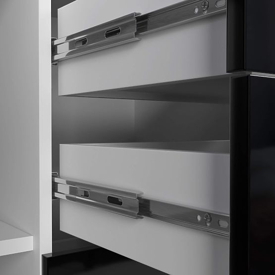 KOMMODE K45 PK SCHWARZ GLANZ