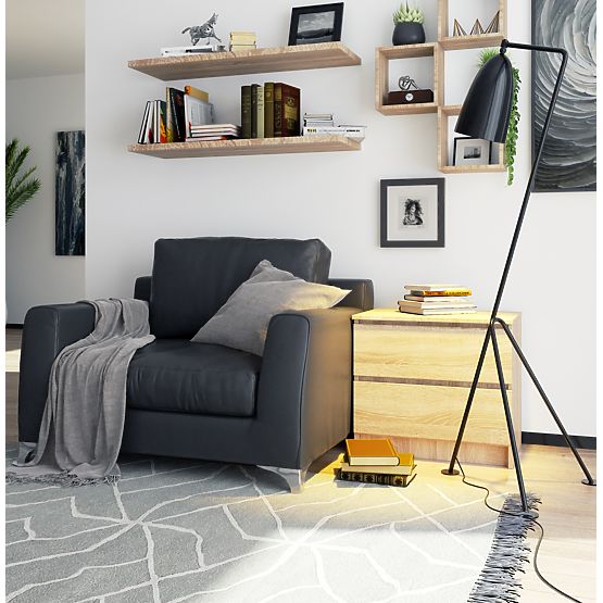 KOMMODE K60 2SZ CLP EICHE SONOMA