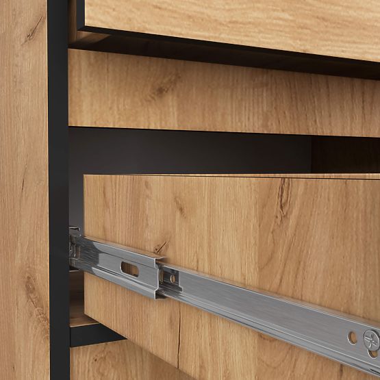 KOMMODE K60 2SZ CLP PK EICHE CRAFT