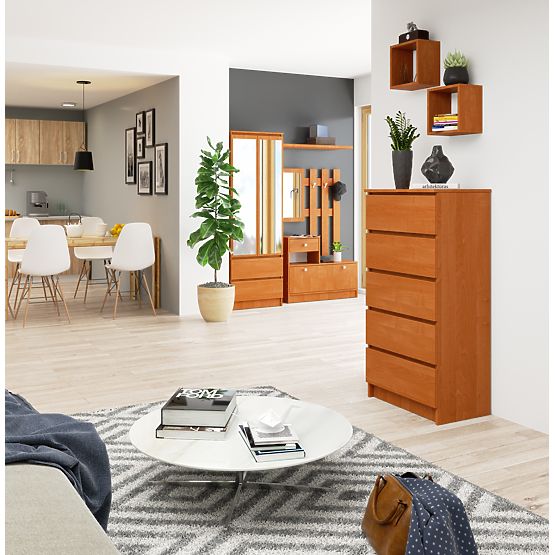 KOMMODE K60 5SZ CLP PK ERLE