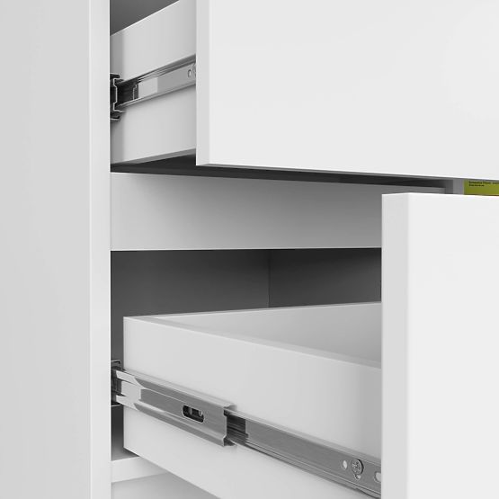 KOMMODE K80 JERRY 1D 3SZ PK WEISS