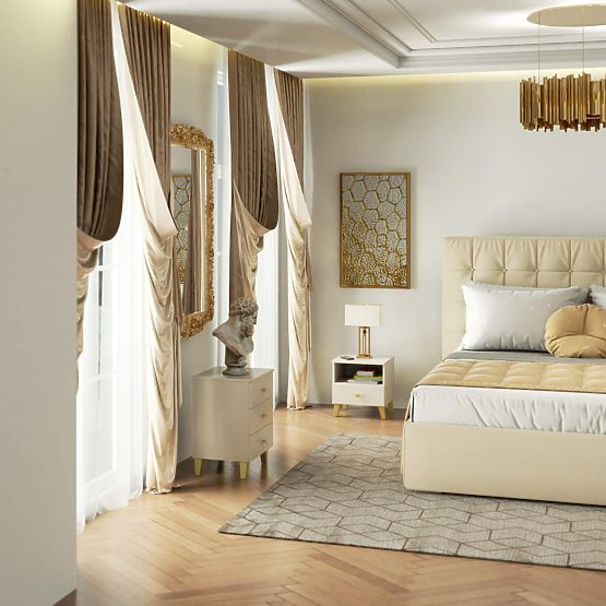 KOMMODE MOBI K-01 KASCHMIR GOLD