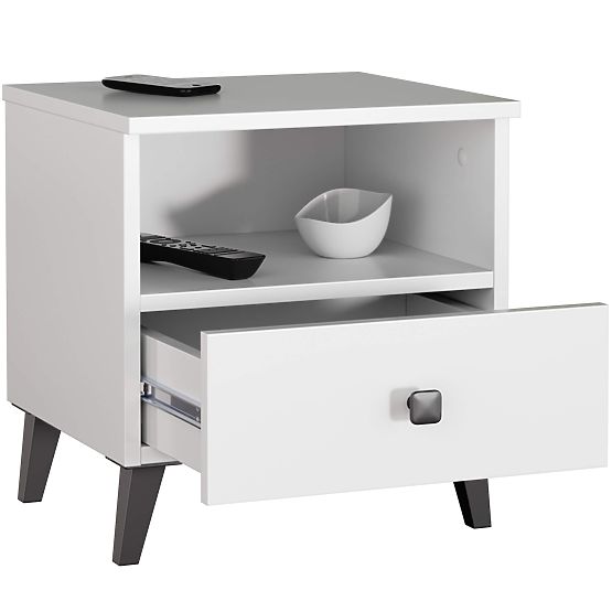 KOMMODE MOBI K-01 WEISS SCHWARZ