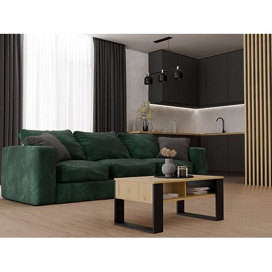 Konferenztisch Modern 2P ARTISAN SCHWARZ