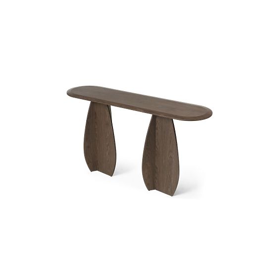 Konsole/Schreibtisch Noku 150 cm, dunkle Walnuss