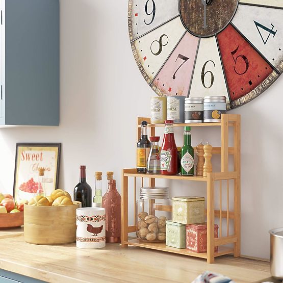 Küchenregal für Gewürze CEZAR